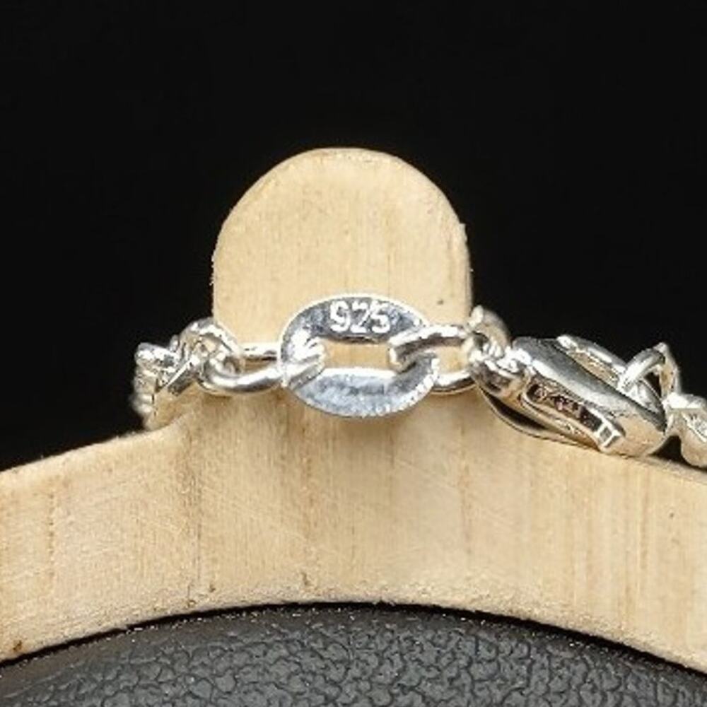 925 Silver Necklace W/ Egyptian Ankh Pendant African Pride Men's Women's Gift
